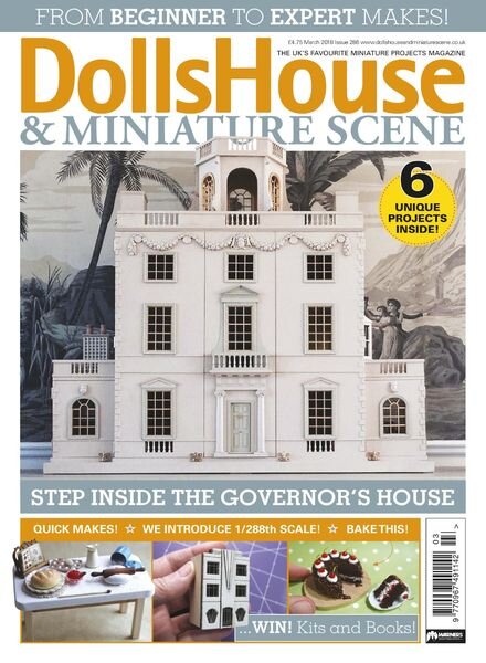 Dolls House & Miniature Scene – March 2018 Cover