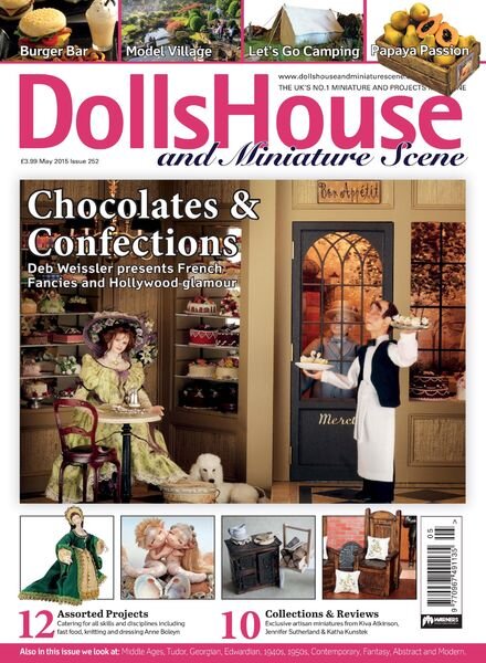 Dolls House & Miniature Scene – May 2015 Cover