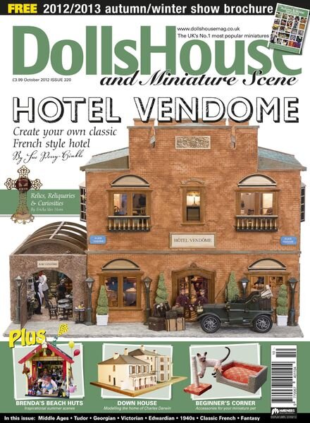 Dolls House & Miniature Scene – October 2012 Cover