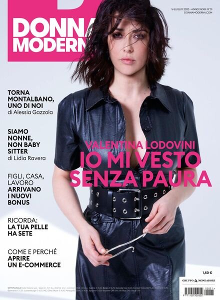 Donna Moderna – 16 luglio 2020 Cover