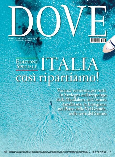 Dove – luglio 2020 Cover