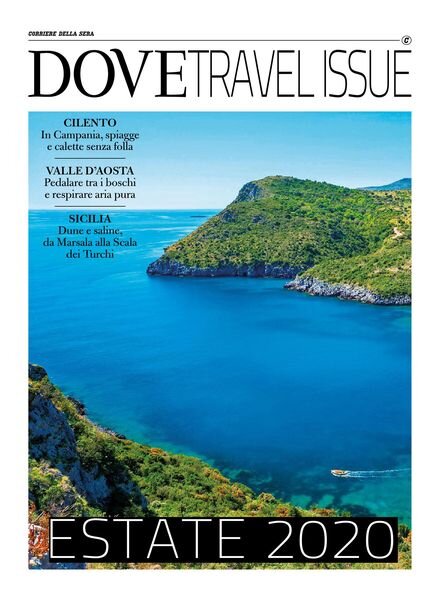 Dove Travel Issue – luglio 2020 Cover