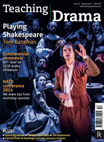 Drama & Theatre – Issue 57, Spring Term 1 2014-15 Cover
