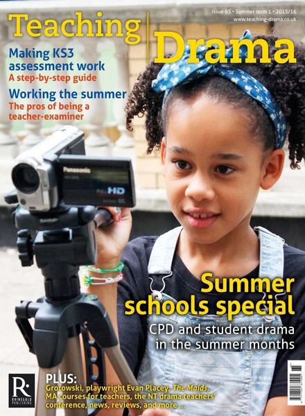 Drama & Theatre – Issue 65, Summer Term 1 2015-16 Cover