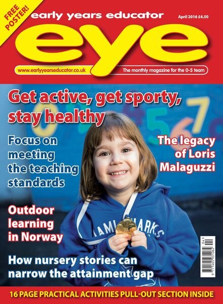 Early Years Educator – April 2016 Cover