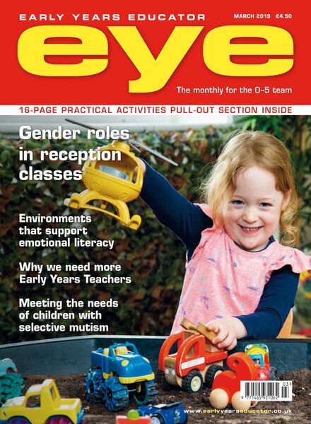 Early Years Educator – March 2019 Cover