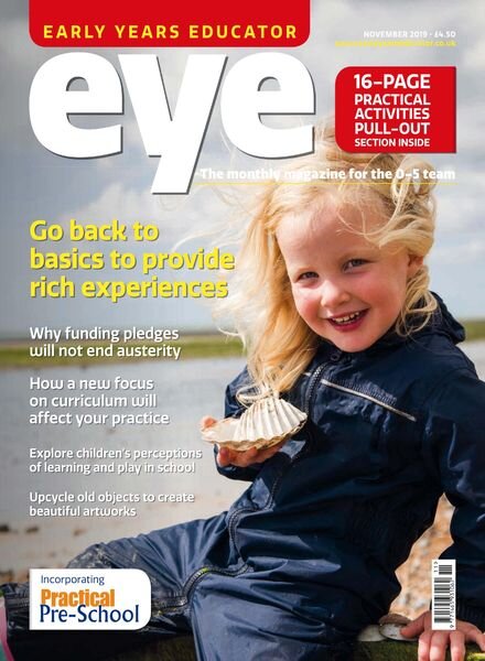 Early Years Educator – November 2019 Cover