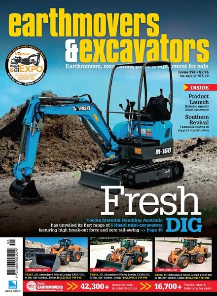 Earthmovers & Excavators – July 2020 Cover