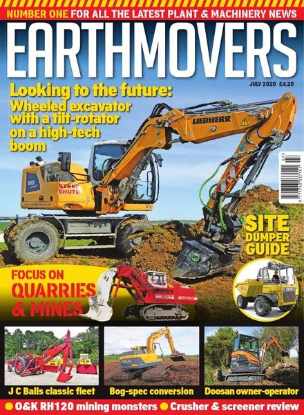 Earthmovers – July 2020 Cover