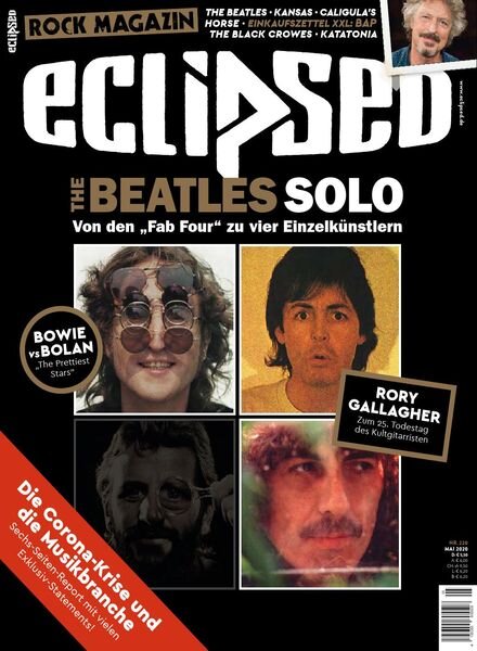 Eclipsed – Mai 2020 Cover