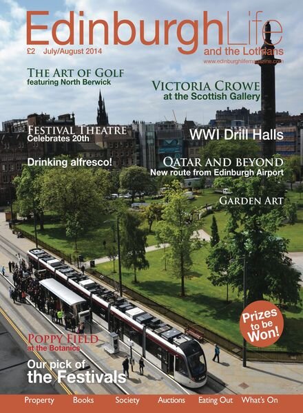 Edinburgh Life – July – August 2014 Cover