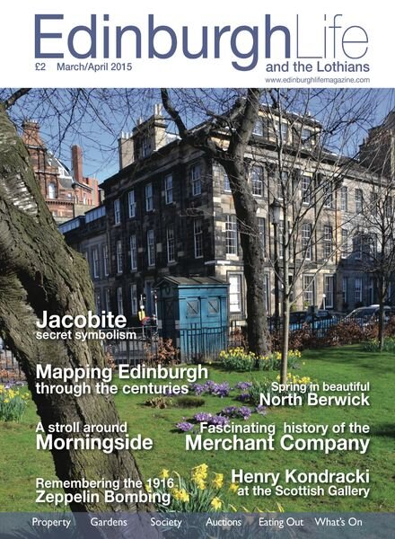 Edinburgh Life – March – April 2015 Cover