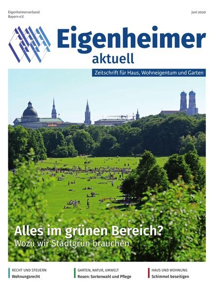 Eigenheimer aktuell – Juni 2020 Cover