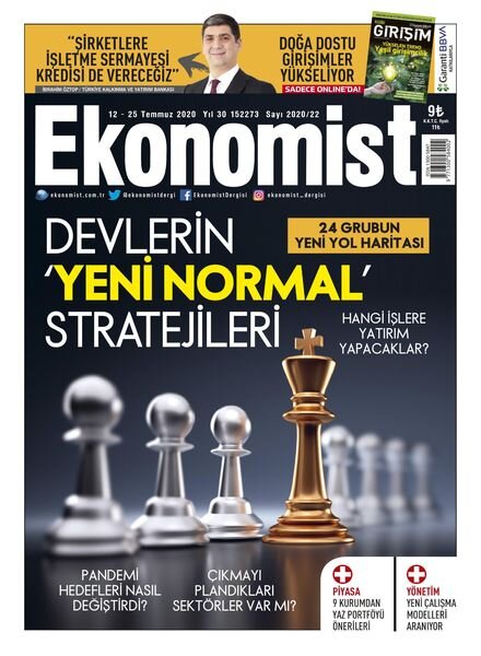 Ekonomist – 11 Temmuz 2020 Cover