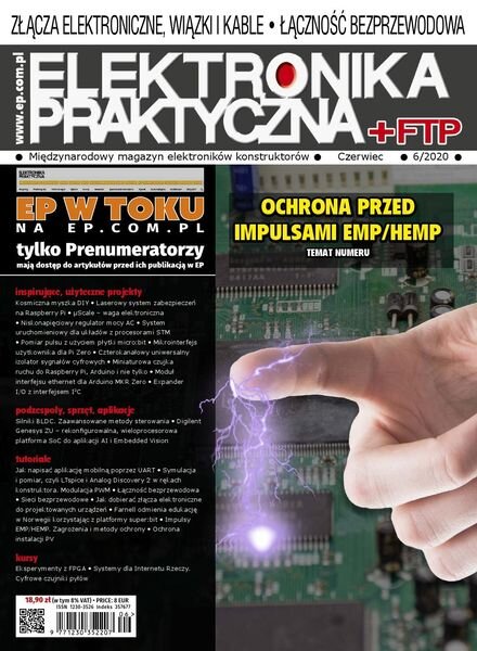 Elektronika Praktyczna – Czerwiec 2020 Cover