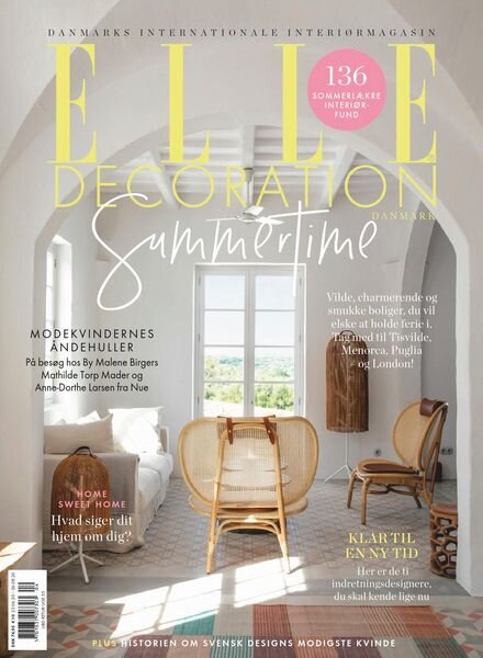 Elle Decoration Denmark – juli 2020 Cover