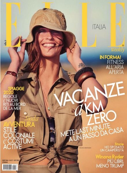 Elle Italia – 11 luglio 2020 Cover