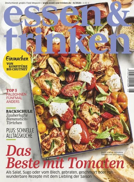 Essen & Trinken – August 2020 Cover