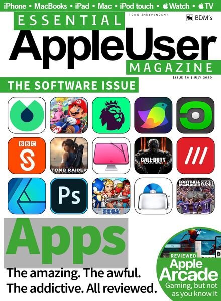Essential AppleUser Magazine – Issue 16 – July 2020 Cover