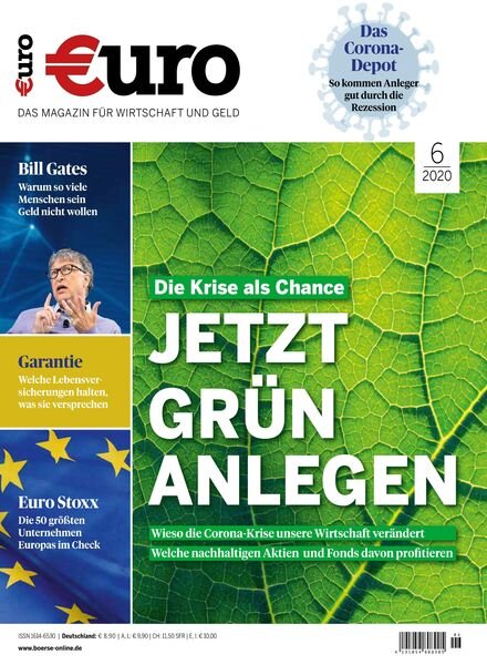 Euro – Juni 2020 Cover