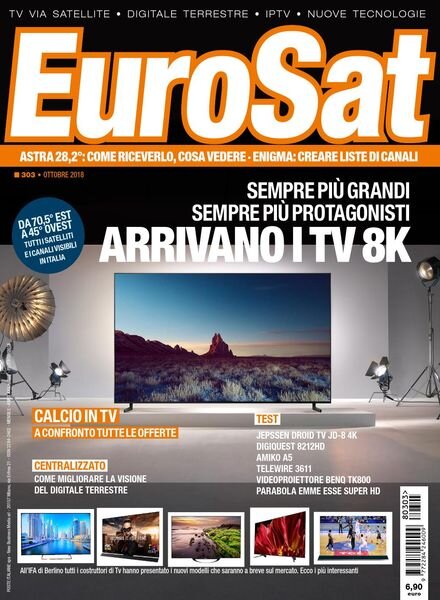 Eurosat – Ottobre 2018 Cover