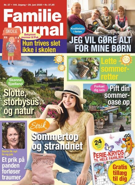 Familie Journal – 23 juni 2020 Cover