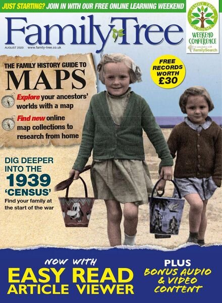 Family Tree UK – August 2020 Cover