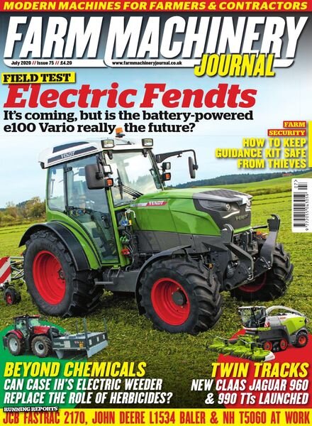 Farm Machinery Journal – July 2020 Cover