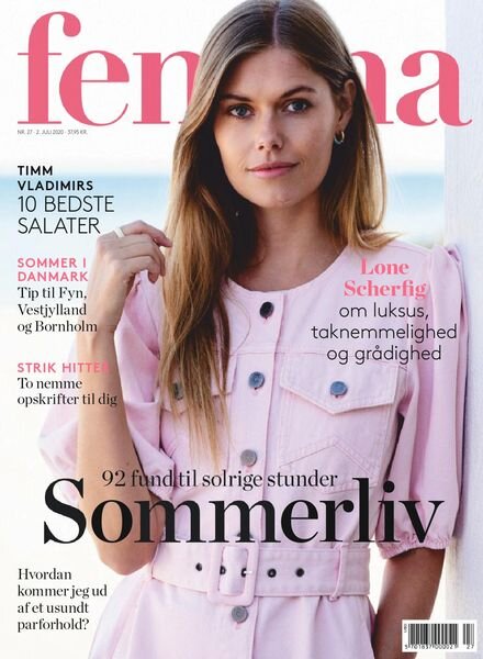 Femina Denmark – 02. July 2020 Cover
