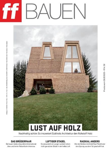 FF-Extra Bauen – Nr 28 2020 Cover