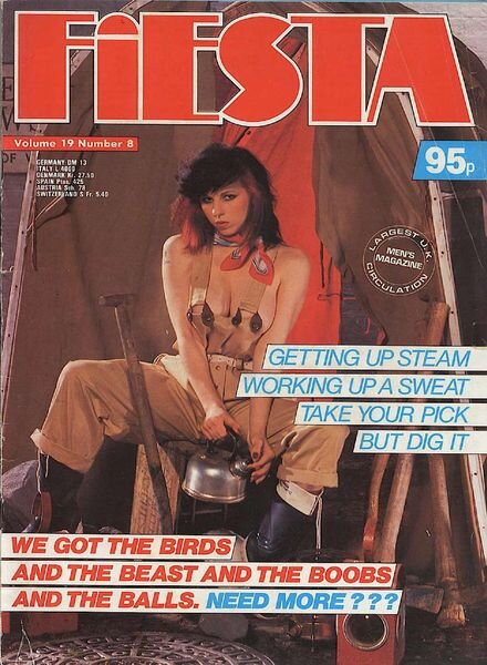 Fiesta – Volume 19 N 8, August 1985 Cover