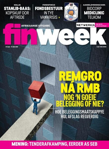 Finweek Afrikaans Edition – Junie 25, 2020 Cover