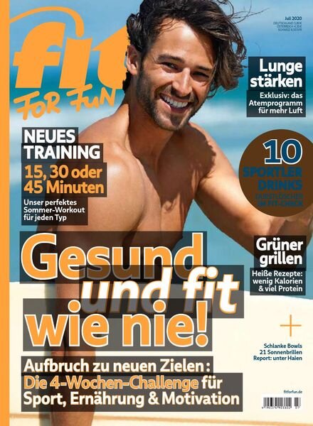 Fit for Fun – Juli 2020 Cover