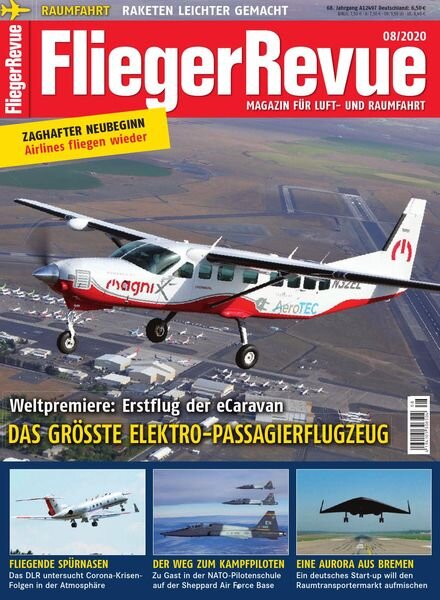 FliegerRevue – August 2020 Cover