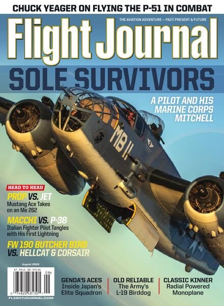Flight Journal – August 2020 Cover
