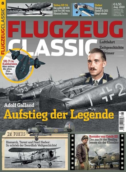 Flugzeug Classic – August 2020 Cover