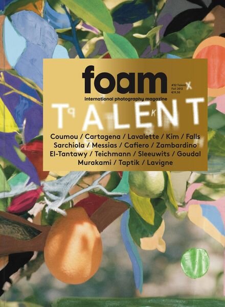 Foam Magazine – Issue 32 -Talent 2012 Cover