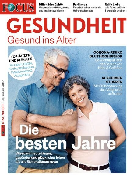 Focus Gesundheit – Nr.5 68 2020 Cover