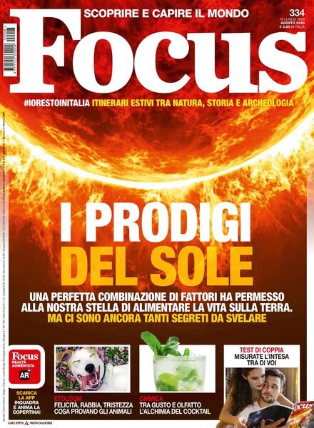 Focus Italia – agosto 2020 Cover