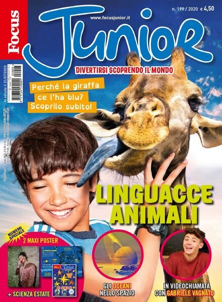 Focus Junior – agosto 2020 Cover