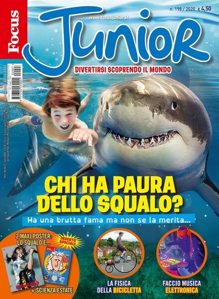 Focus Junior – luglio 2020 Cover