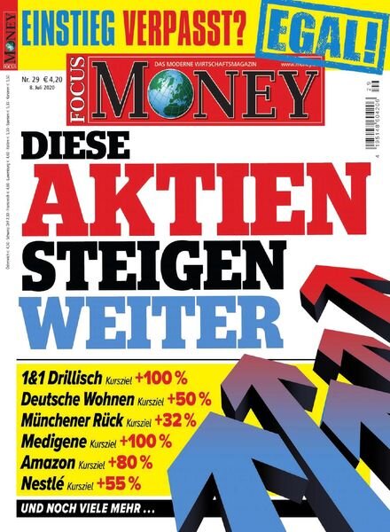Focus Money – 8 Juli 2020 Cover
