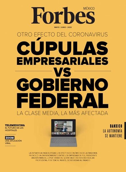 Forbes Mexico – mayo 2020 Cover