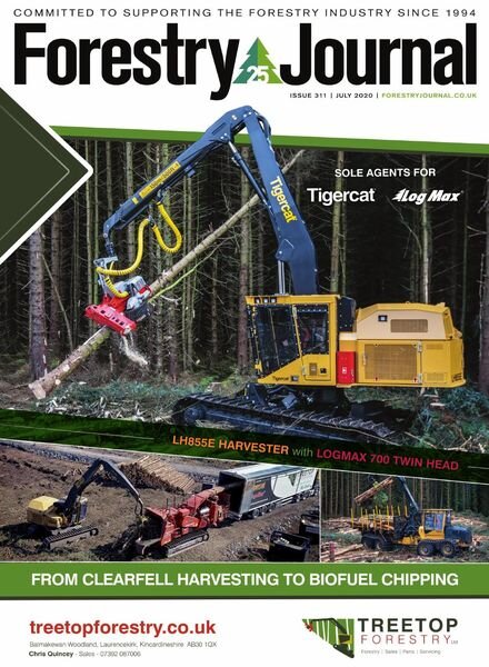 Forestry Journal – July 2020 Cover