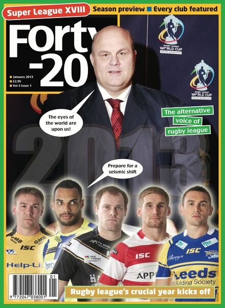 Forty20 – Vol 3 Issue 1 Cover