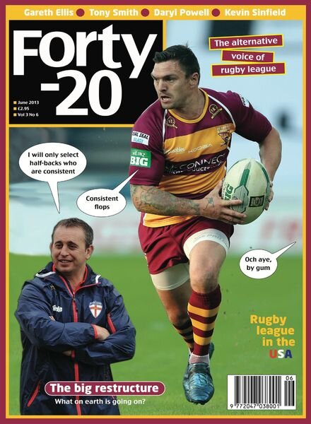Forty20 – Vol 3 Issue 6 Cover