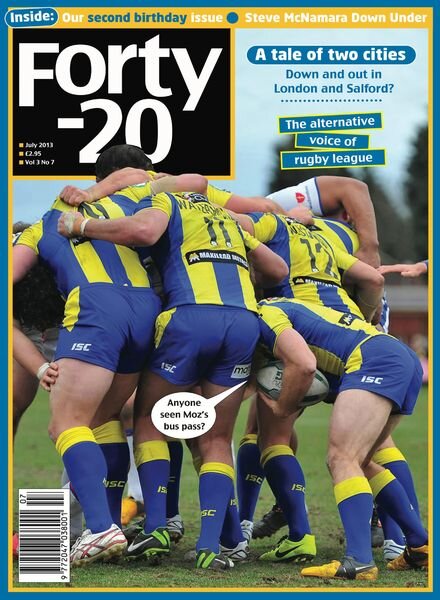 Forty20 – Vol 3 Issue 7 Cover