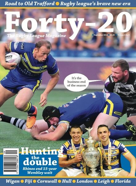 Forty20 – Vol 4 Issue 9 Cover