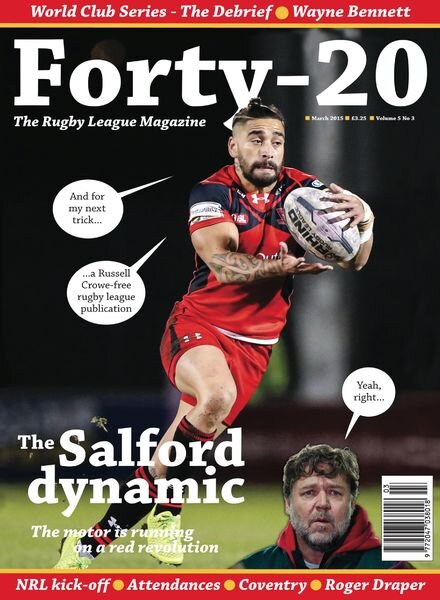 Forty20 – Vol 5 Issue 3 Cover
