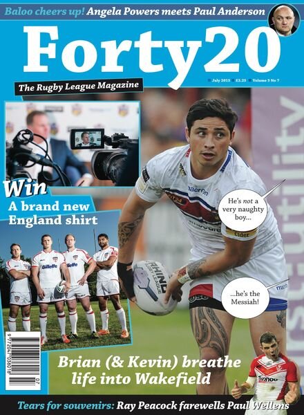 Forty20 – Vol 5 Issue 7 Cover